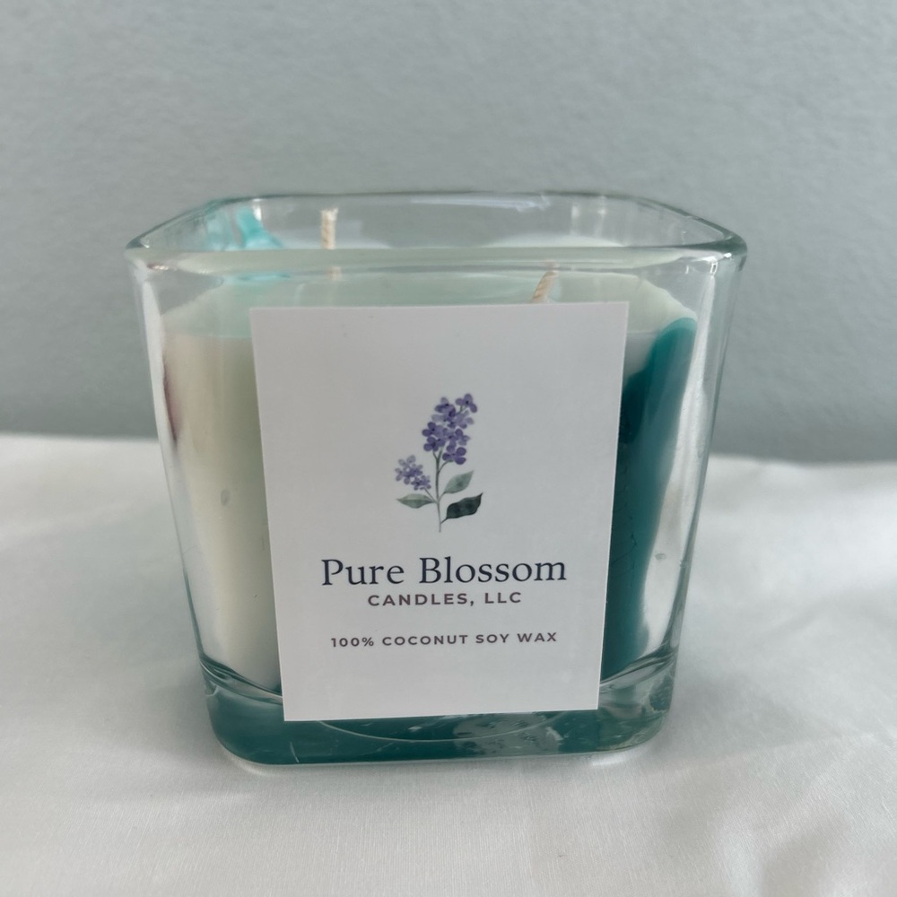 Sea Salt & Sage Soy-Coconut candle, 10 oz